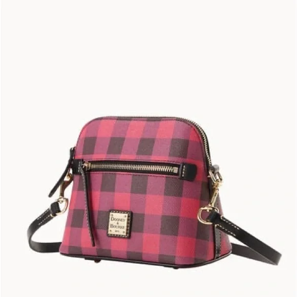 Dooney & Bourke Tucker Domed Crossbody Red - Picture 3 of 10